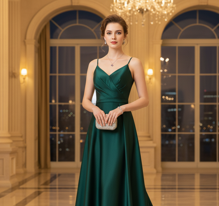 Free Purple Heart-shaped Rhinestones Necklace