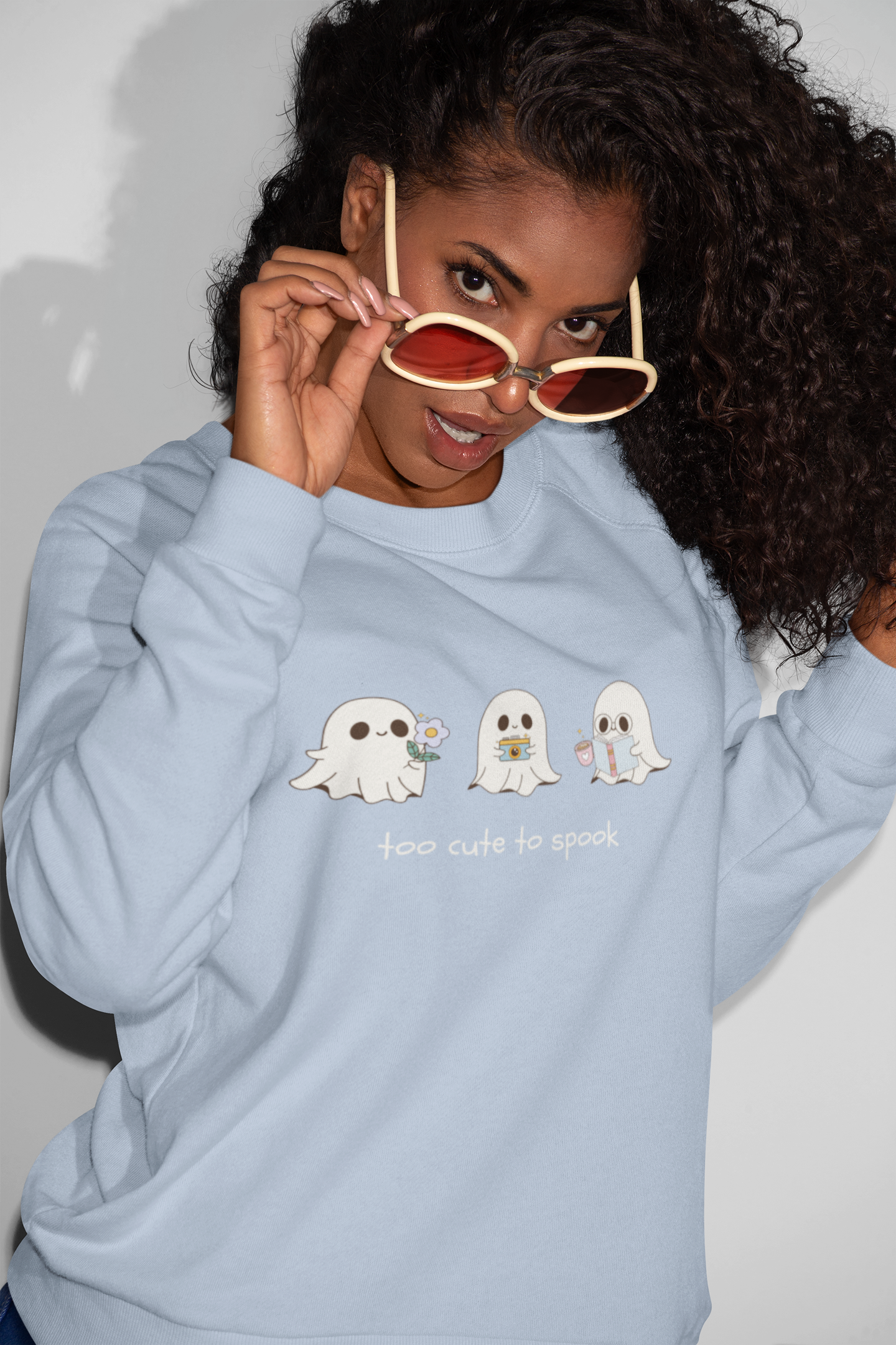 Halloween Ghost Sweatshirt